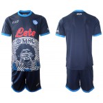 Camisolas de futebol Napoli Special 2 Criança Equipamento Principal 2021/22 Manga Curta